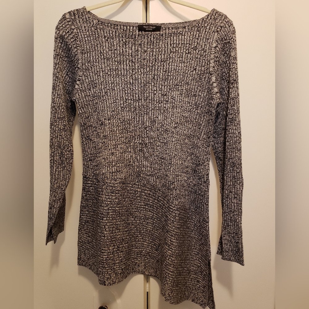 WHBM Sweater with Hints of Metallic